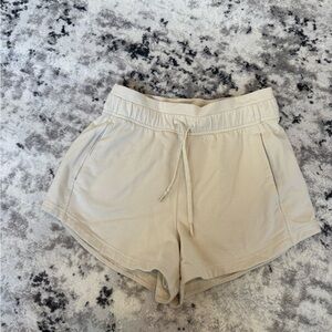 lululemon athletica Cream Athletic Shorts